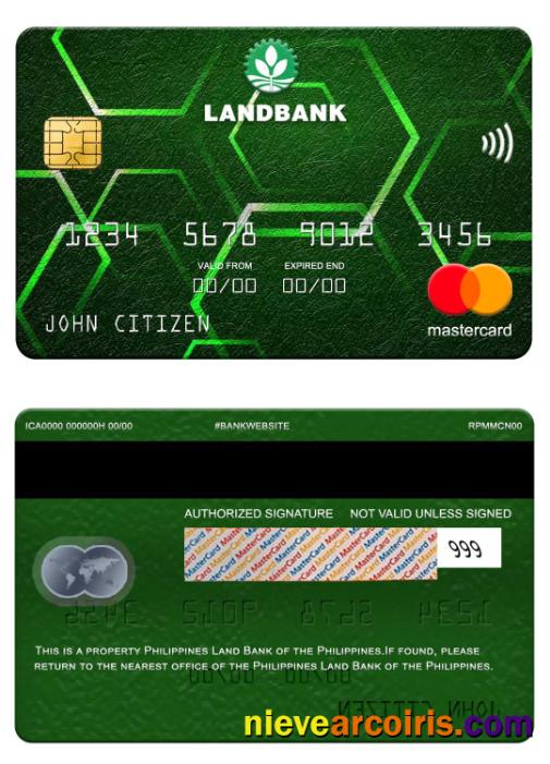 Philippines Land Bank of the Philippines mastercard